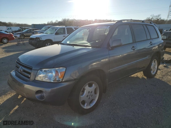 2007 Toyota Highlander w/3rd Row with VIN JTEDP21A370145555, listed as a Copart auction lot 88802375 with 130,486 mi miles and Salvage Title. Bid and sale history available at carsss.com. Image 1.