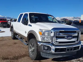 2013 Ford Super Duty F-350 SRW Platinum with VIN 1FT8W3BT9DEB13187, listed as a Copart auction lot 42253055 with 107,117 mi miles and Salvage Title. Bid and sale history available at carsss.com. Image 11.