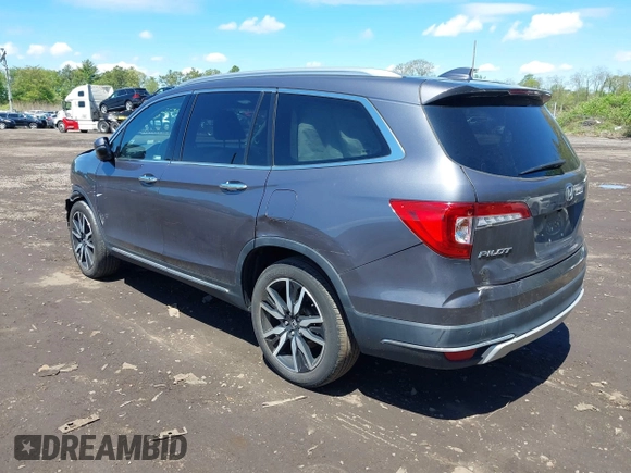 2021 Honda Pilot Touring 8-Passenger z VIN 5FNYF6H9XMB059037, wystawiony jako IAAI lot #42202410 z przebiegiem 49 267 mil mil oraz . Historia ofert i sprzedaży dostępna na DreamBid. Obrazek 3.