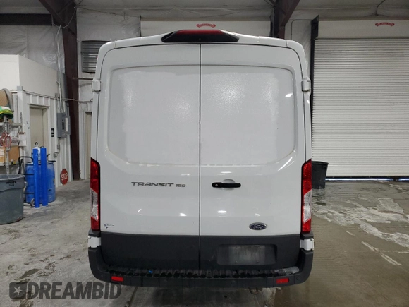 2019 Ford Transit with VIN 1FTYE1CMXKKB76439, listed as a Copart auction lot 43841795 with 232,061 mi miles and Salvage Title. Bid and sale history available at DreamBid. Image 6.