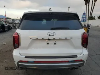 2024 Hyundai Palisade Calligraphy z VIN KM8R74GE4RU798760, wystawiony jako Copart lot #85538754 z przebiegiem Nie podano mil oraz Czysty tytuł • Clean title. Historia ofert i sprzedaży dostępna na DreamBid. Obrazek 6.