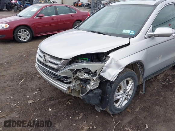 2011 Honda CR-V EX-L with VIN 5J6RE4H72BL019517, listed as a IAAI auction lot 41864137 with 161,532 mi miles. Bid and sale history available at carsss.com. Image 6.