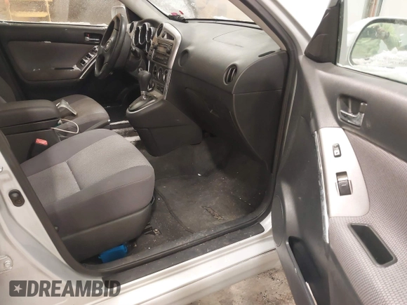 2006 Toyota Matrix STD with VIN 2T1KR32E06C609452, listed as a IAAI auction lot 41308880 with 192,464 mi miles and . Bid and sale history available at DreamBid. Image 5.