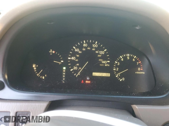2000 Lexus RX 300 with VIN JT6HF10U3Y0107881, listed as a Copart auction lot 72915844 with 172,138 mi miles and Salvage Title. Bid and sale history available at carsss.com. Image 9.