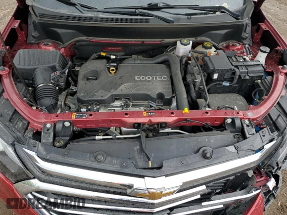 2021 Chevrolet Equinox Premier with VIN 2GNAXNEVXM6135783, listed as a Copart auction lot 58074745 with 45,952 mi miles and Salvage title. Bid and sale history available at DreamBid. Image 12.