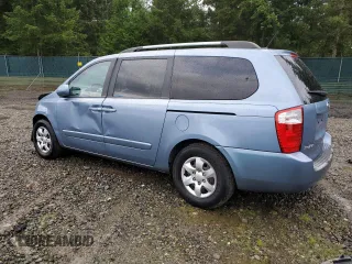 2009 Kia Sedona LX with VIN KNDMB233896312655, listed as a Copart auction lot 77863774 with 213,300 mi miles and Salvage Title. Bid and sale history available at carsss.com. Image 2.