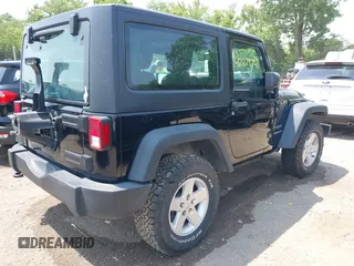 2017 Jeep Wrangler Sport with VIN 1C4AJWAG8HL559225, listed as a IAAI auction lot 42479741 with 129,933 mi miles and . Bid and sale history available at DreamBid. Image 4.