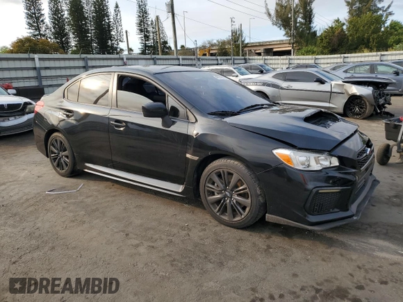 2021 Subaru WRX with VIN JF1VA1A67M9815878, listed as a Copart auction lot 46279615 with 25,973 mi miles and Salvage Title. Bid and sale history available at carsss.com. Image 4.