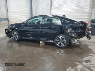 2016 Honda Civic EX-L z VIN 19XFC1F76GE024753, wystawiony jako Copart lot #53569995 z przebiegiem 111 110 mil mil oraz Szkoda całkowita • Salvage title. Historia ofert i sprzedaży dostępna na DreamBid. Obrazek 2.