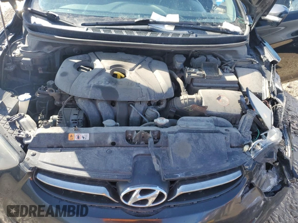 2013 Hyundai Elantra GLS with VIN 5NPDH4AE5DH335890, listed as a Copart auction lot 49496005 with 179,897 mi miles and Salvage title. Bid and sale history available at DreamBid. Image 11.