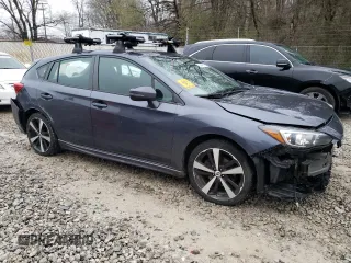 2017 Subaru Impreza Special Sports with VIN 4S3GTAK67H1727221, listed as a Copart auction lot 52441615 with 90,447 mi miles and Salvage title. Bid and sale history available at DreamBid. Image 4.