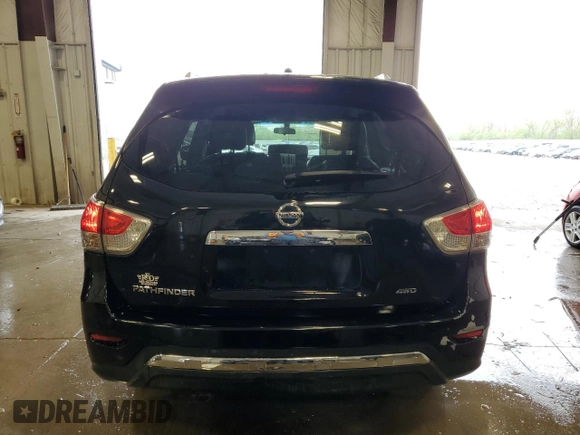 2015 Nissan Pathfinder SL with VIN 5N1AR2MM5FC714180, listed as a Copart auction lot 56580415 with 124,512 mi miles and Non repairable. Bid and sale history available at DreamBid. Image 6.