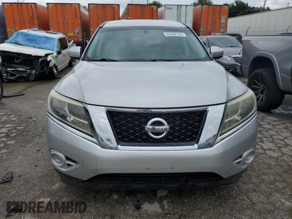 2013 Nissan Pathfinder SL with VIN 5N1AR2MMXDC648142, listed as a Copart auction lot 61942724 with 131,572 mi miles and Salvage title. Bid and sale history available at DreamBid. Image 5.