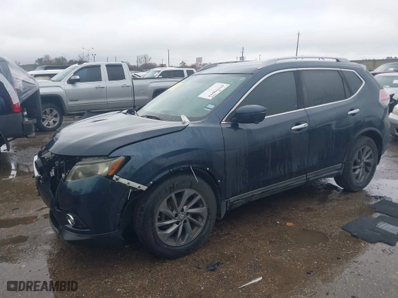 2016 Nissan Rogue SV with VIN 5N1AT2MT2GC752167, listed as a IAAI auction lot 41559094 with 192,934 mi miles. Bid and sale history available at carsss.com. Image 17.