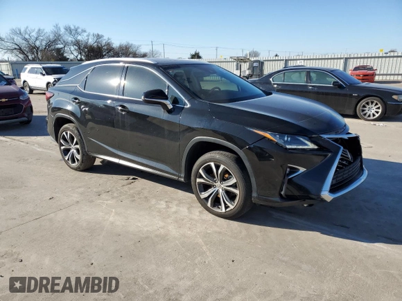2016 Lexus RX 350 with VIN 2T2ZZMCA0GC031754, listed as a Copart auction lot 46179305 with 166,745 mi miles and Salvage Title. Bid and sale history available at DreamBid. Image 4.