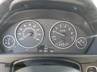 2015 BMW 3 Series 320i with VIN WBA3B1G57FNT63175, listed as a Copart auction lot 46823715 with 69,511 mi miles and Salvage Title. Bid and sale history available at carsss.com. Image 9.