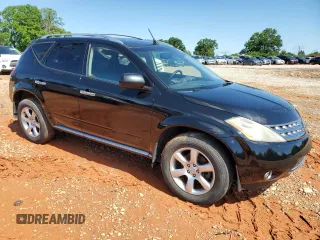 2006 Nissan Murano SL z VIN JN8AZ08W36W531920, wystawiony jako Copart lot #57418785 z przebiegiem 172 997 mil mil oraz Szkoda całkowita • Salvage title. Historia ofert i sprzedaży dostępna na DreamBid. Obrazek 4.