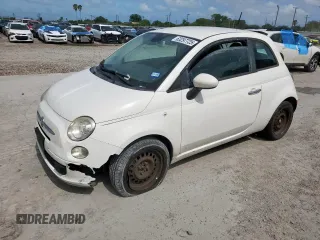 2013 FIAT 500 Pop z VIN 3C3CFFAR8DT686281, wystawiony jako Copart lot #63297725 z przebiegiem 90 783 mil mil oraz Szkoda całkowita • Salvage title. Historia ofert i sprzedaży dostępna na DreamBid. Obrazek 1.