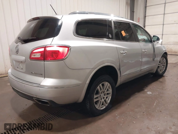 2014 Buick Enclave Convenience with VIN 5GAKRAKD9EJ348578, listed as a IAAI auction lot 41332978 with 166,295 mi miles. Bid and sale history available at carsss.com. Image 4.