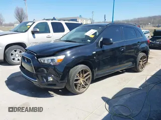 2011 Mitsubishi Outlander SE with VIN JA4AR4AU9BZ015804, listed as a IAAI auction lot 41749170 with 87,967 mi miles and . Bid and sale history available at DreamBid. Image 2.