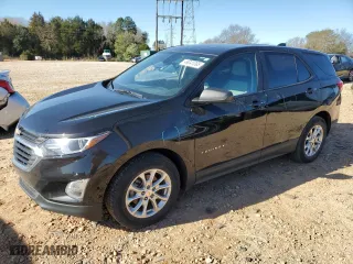 2021 Chevrolet Equinox LS with VIN 2GNAXHEV1M6107274, listed as a Copart auction lot 49041095 with 82,450 mi miles and Salvage Title. Bid and sale history available at carsss.com. Image 1.