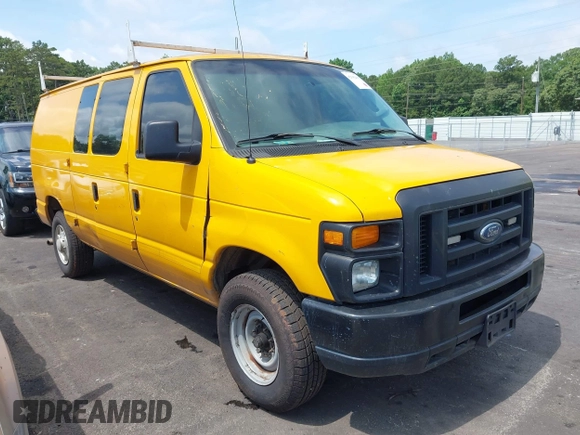 2008 Ford Econoline Cargo Commercial with VIN 1FTNE24W58DA90266, listed as a IAAI auction lot 42542610 with 158,740 mi miles and . Bid and sale history available at DreamBid. Image 1.