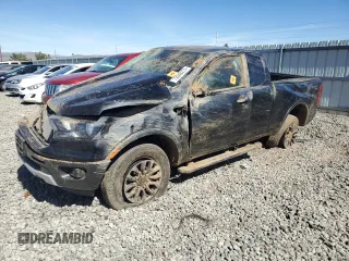2019 Ford Ranger XL with VIN 1FTER1FH0KLA83106, listed as a Copart auction lot 72640274 with 46,075 mi miles and Salvage Title. Bid and sale history available at DreamBid. Image 1.