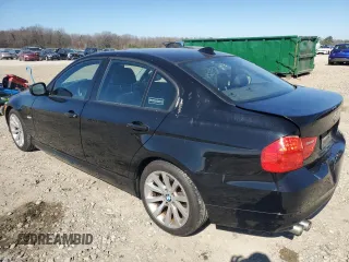 2011 BMW 3 Series 328i with VIN WBAPH7G54BNN07181, listed as a Copart auction lot 46113175 with 122,915 mi miles and Salvage Title. Bid and sale history available at carsss.com. Image 2.