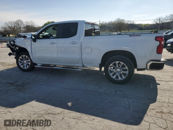 2020 Chevrolet Silverado 1500 LT with VIN 1GCRYDED1LZ325212, listed as a Copart auction lot 51409505 with 76,030 mi miles and Salvage Title. Bid and sale history available at DreamBid. Image 2.