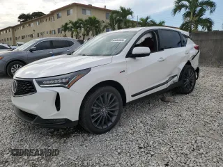 2024 Acura RDX w/A-Spec Advance Package with VIN 5J8TC2H89RL013272, listed as a Copart auction lot 66352834 with 282 mi miles and Salvage Title. Bid and sale history available at carsss.com. Image 1.