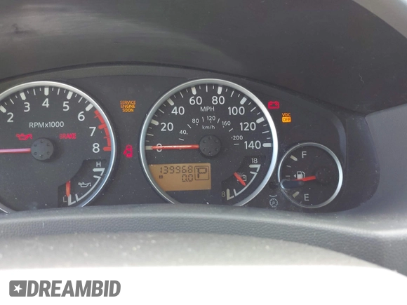 2005 Nissan Xterra S with VIN 5N1AN08U85C619119, listed as a IAAI auction lot 42254022 with 135,968 mi miles and . Bid and sale history available at DreamBid. Image 7.