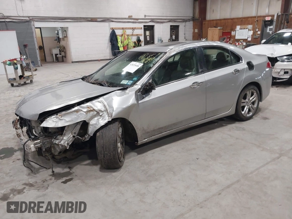 2010 Acura TSX with VIN JH4CU4F48AC000586, listed as a IAAI auction lot 42029688 with 185,143 mi miles. Bid and sale history available at carsss.com. Image 17.