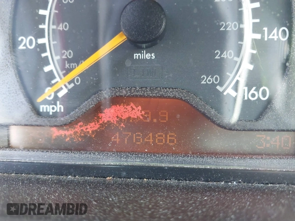 1998 Mercedes-Benz E 320 with VIN WDBJF25F4WA610660, listed as a IAAI auction lot 41671688 with 476,486 mi miles and . Bid and sale history available at DreamBid. Image 7.