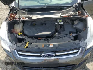 2015 Ford Escape Titanium with VIN 1FMCU0J98FUA46879, listed as a Copart auction lot 51173555 with 72,093 mi miles and Salvage Title. Bid and sale history available at DreamBid. Image 12.