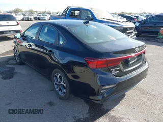 2021 Kia Forte LXS with VIN 3KPF24AD1ME335813, listed as a IAAI auction lot 41062537 with 111,491 mi miles. Bid and sale history available at carsss.com. Image 3.