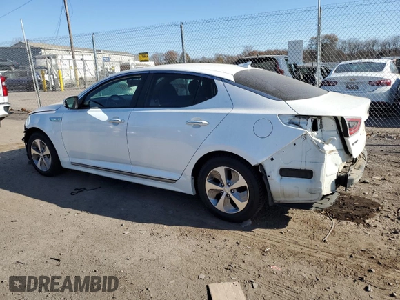 2016 Kia Optima Hybrid with VIN KNAGM4AD8G5096160, listed as a Copart auction lot 79064524 with 55,133 mi miles and Salvage Title. Bid and sale history available at carsss.com. Image 2.