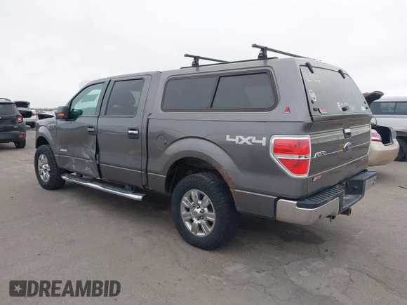 2012 Ford F-150 XL with VIN 1FTFW1ET0CKE35059, listed as a IAAI auction lot 41843853 with 183,544 mi miles. Bid and sale history available at carsss.com. Image 3.