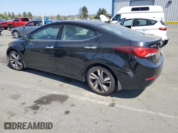 2014 Hyundai Elantra Limited z VIN 5NPDH4AE1EH479549, wystawiony jako Copart lot #60699185 z przebiegiem 175 788 mil mil oraz Czysty tytuł • Clean title. Historia ofert i sprzedaży dostępna na DreamBid. Obrazek 2.