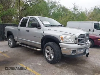 2007 Dodge 1500 SLT with VIN 1D7HU18257S248025, listed as a IAAI auction lot 42076731 with 134,958 mi miles. Bid and sale history available at carsss.com. Image 1.