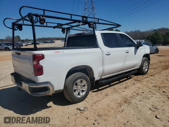 2023 Chevrolet Silverado 1500 LT with VIN 2GCUDDED7P1155362, listed as a Copart auction lot 49665745 with 51,107 mi miles and Salvage Title. Bid and sale history available at carsss.com. Image 3.