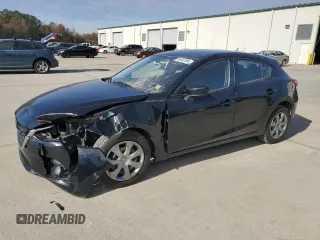 2015 Mazda 3 i Sport with VIN JM1BM1K78F1262428, listed as a Copart auction lot 85042384 with 160,213 mi miles and Salvage title. Bid and sale history available at DreamBid. Image 1.