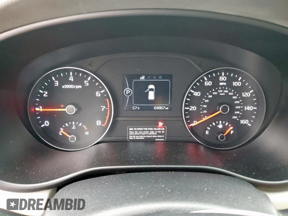 2019 Kia Sportage EX z VIN KNDPN3AC0K7559133, wystawiony jako Copart lot #51867755 z przebiegiem 64 867 mil mil oraz Szkoda całkowita • Salvage title. Historia ofert i sprzedaży dostępna na DreamBid. Obrazek 9.
