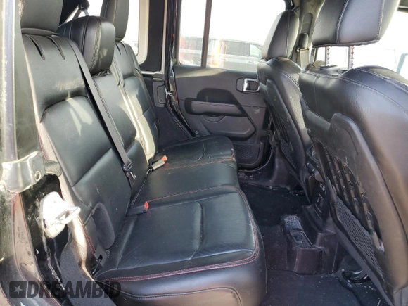2021 Jeep Wrangler Unlimited Rubicon with VIN 1C4HJXFN6MW559471, listed as a Copart auction lot 48459855 with 33,495 mi miles and Salvage title. Bid and sale history available at DreamBid. Image 11.