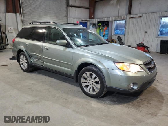 2009 Subaru Outback Ltd with VIN 4S4BP66C897325908, listed as a Copart auction lot 80725534 with 113,500 mi miles and Clean Title. Bid and sale history available at carsss.com. Image 4.