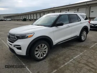 2020 Ford Explorer Limited z VIN 1FMSK8FH8LGA93369, wystawiony jako Copart lot #52864925 z przebiegiem 105 628 mil mil oraz Szkoda całkowita • Salvage title. Historia ofert i sprzedaży dostępna na DreamBid. Obrazek 1.