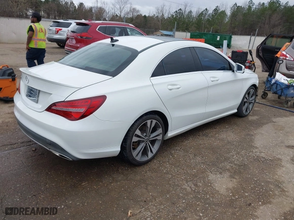 2019 Mercedes-Benz CLA with VIN WDDSJ4EB6KN708160, listed as a IAAI auction lot 41740649 with 128,900 mi miles. Bid and sale history available at carsss.com. Image 4.