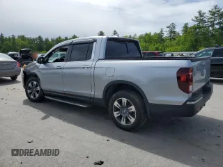 2019 Honda Ridgeline RTL with VIN 5FPYK3F57KB001594, listed as a Copart auction lot 59020335 with 31,465 mi miles and Salvage title. Bid and sale history available at DreamBid. Image 2.
