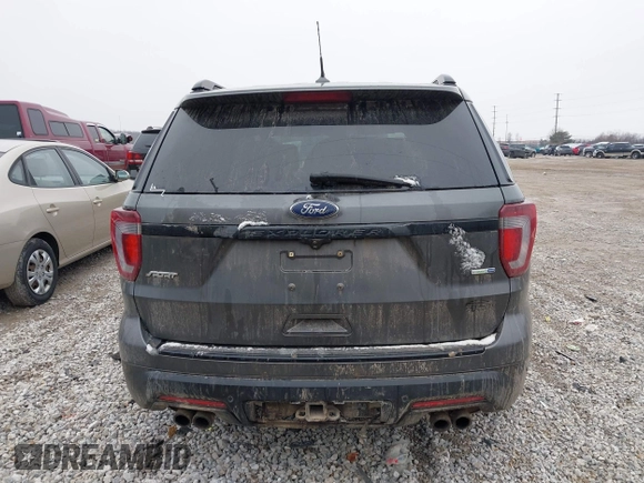 2018 Ford Explorer Sport с VIN 1FM5K8GT3JGA12842, выставлен на аукционе IAAI как лот 41548083 с пробегом 146 887 миль миль и . История ставок и продаж доступна на DreamBid. Изображение 16.
