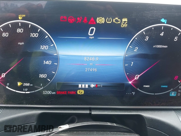 2023 Mercedes-Benz C 300 with VIN W1KAF4HB9PR084072, listed as a IAAI auction lot 41754044 with 27,496 mi miles and . Bid and sale history available at DreamBid. Image 7.
