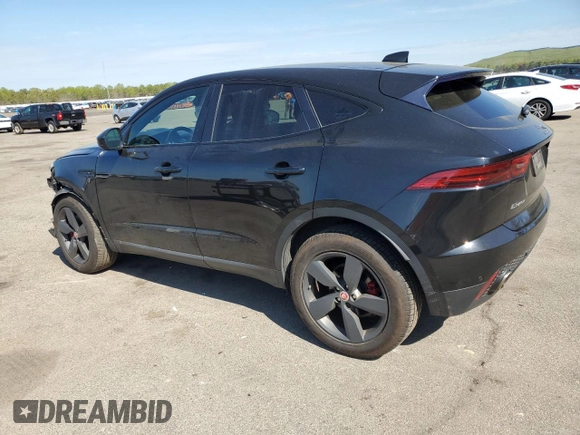 2019 Jaguar E-Pace S with VIN SADFJ2FX9K1Z36336, listed as a Copart auction lot 56222635 with 41,186 mi miles and Salvage Title. Bid and sale history available at DreamBid. Image 2.